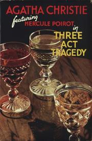 Cover of: Murder in three acts by Agatha Christie