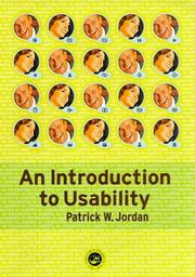 An introduction to usability by Patrick W. Jordan