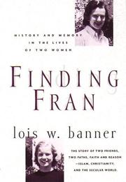 Cover of: Finding Fran by Lois W. Banner