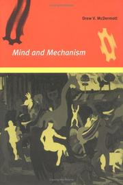 Mind and mechanism by Drew V. McDermott