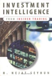 Investment intelligence from insider trading by Hasan Nejat Seyhun