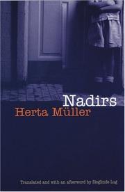 Nadirs = by Herta Müller, Sieglinde Lug