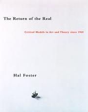The return of the real by Hal Foster