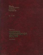 Cover of: Thermal expansion of solids by Ho, C. Y., Taylor, R. E.