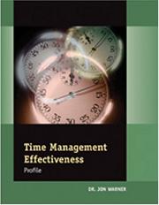 Cover of: Time Management Effectiveness Profile Facilitator's Guide by Jon Warner