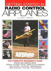 Getting Started in Radio Control Airplanes