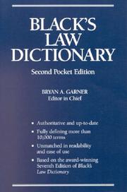 Black's law dictionary by Henry Campbell Black