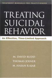 Treating Suicidal Behavior by Thomas E. Joiner