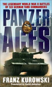 Panzer aces | Open Library