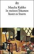 Cover of: In meinen Träumen läutet es Sturm by Mascha Kaléko