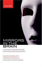 Cover of: Mirrors in the brain by Giacomo Rizzolatti, Corrado Sinigaglia