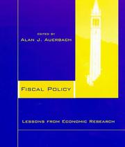 Fiscal policy от Alan J. Auerbach