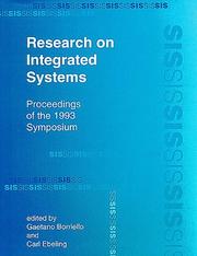 Research on Integrated Systems by Gaetano Borriello, Carl Ebeling