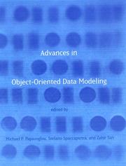 Advances in Object-Oriented Data Modeling (Cooperative Information Systems) by M. Papazoglou, Zahir Tari