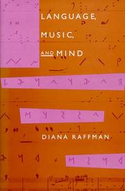 Language, music, and mind par Diana Raffman