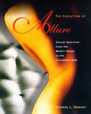 The evolution of allure by George L. Hersey