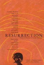 Cover of: Resurrection by J. L. Houlden, Stephen C. Barton, Graham Stanton