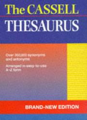 Cover of: The Cassell thesaurus by E. M. Kirkpatrick, Pickering, David, Martin H. Manser