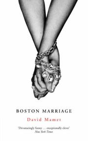 Cover of: Boston Marriage by David Mamet