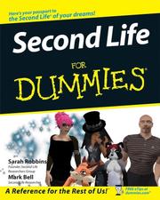 Cover of: Second Life for dummies by Sarah Robbins, Mark Bell