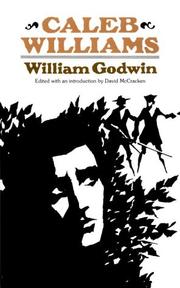 Cover of: Things as they are by William Godwin