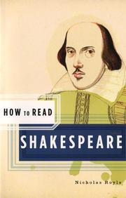 How to read Shakespeare by Royle, Nicholas