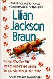 Cover of: Novels by Lilian Jackson Braun