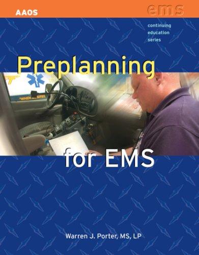 Preplanning for EMS Aaos