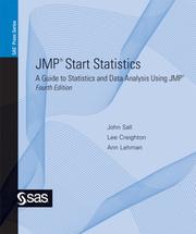 Cover of: JMP start statistics by John Sall, Lee Creighton, Ann Lehman