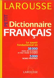 francais dictionnaire