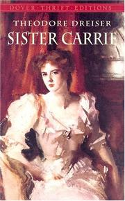 sister carrie novelist dreiser