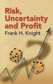 Knight risk uncertainty and profit