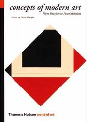 Concepts of modern art. by Nikos Stangos, Tony Richardson