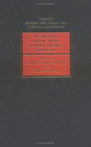 Cover of: The Thousand and one nights in Arabic literature and society by Richard G. Hovannisian