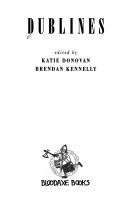 Cover of: Dublines by Katie Donovan, Brendan Kennelly