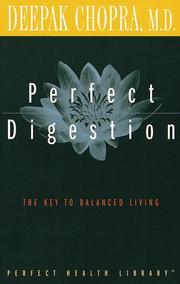 Cover of: Perfect Digestion by Deepak Chopra