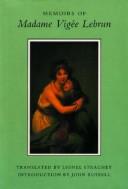 Cover of: Memoirs of Madame Vigée Lebrun by Louise-Elisabeth Vigée-Lebrun