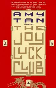 Cover of: The Joy Luck Club by Amy Tan