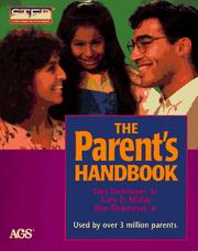 The Parent's Handbook by Don Dinkmeyer Sr., Gary D. McKay, Don Dinkmeyer Jr.