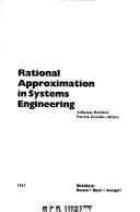 Cover of: Rational approximation in systems engineering by Adhemar Bultheel, P. Dewilde