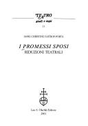 Cover of: I promessi sposi by Anne-Christine Faitrop-Porta