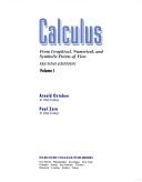 Calculus from graphical, numerical, and symbolic points of view by Arnold Ostebee, Paul Zorn