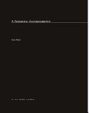 A scientific autobiography by Aldo Rossi