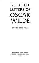 Selected letters of Oscar Wilde by Oscar Wilde