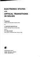 electronic states and optical transitions in solids bassani