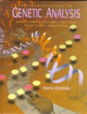 Cover of: An introduction to genetic analysis by Anthony J. F. Griffiths