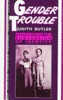 Cover of: Gender Trouble by Butler