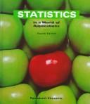 Elementary statistics in a world of applications by Ramakant Khazanie