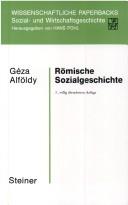 Römische Sozialgeschichte by Géza Alföldy
