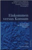 Cover of: Einkommen versus Konsum by Christian Smekal